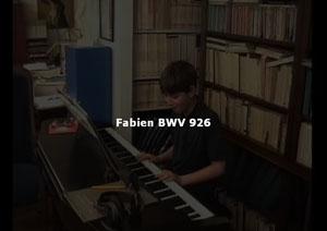 Fabien BWV 926